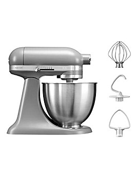 KitchenAid 3.3Litre Mini Matte Grey Stand Mixer