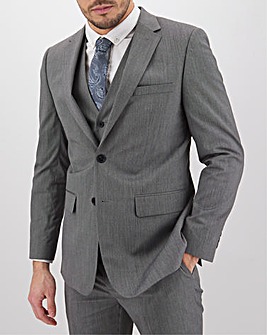 Charcoal Hank Tonic Suit Jacket Long