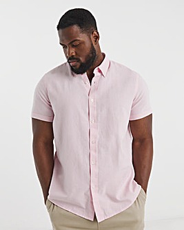 Short Sleeve Oxford Shirt Regular Fit