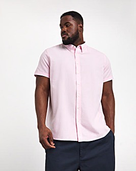 Short Sleeve Oxford Shirt Long Length