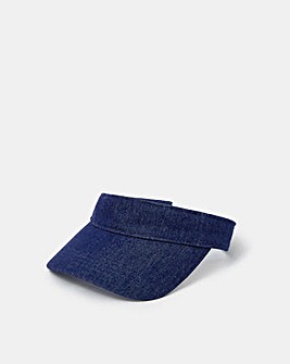 Accessorize Denim Sun Visor