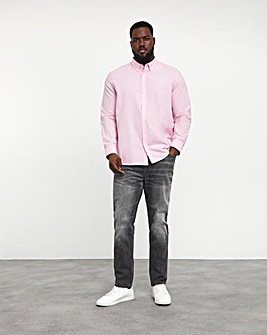 Long Sleeve Oxford Shirt Long Length