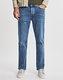 Premium Mid Wash Loose Fit Jean