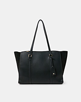 Accessorize Double Zip Tote Bag