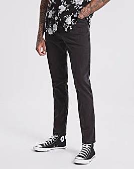 Black Wash Skinny Fit Stretch Jeans