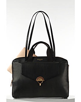 Luella Grey Olive Black Laptop Bag