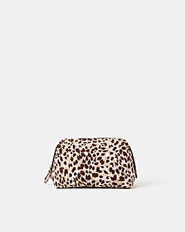 Accessorize Cheetah Print Make Up Bag