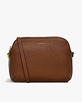 Radley Dukes Place Medium Tan Leather Cross-Body Bag