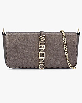 Valentino Bags Materia Bronze Metallic Shoulder Bag