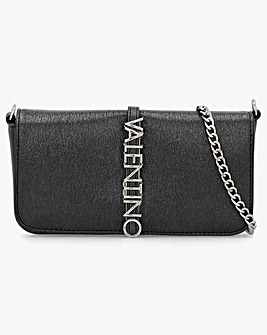 Valentino Bags Materia Black Metallic Shoulder Bag