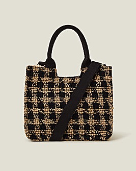 Accessorize Houndstooth Cross-Body Bag