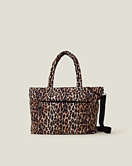 Accessorize Leopard Print Shopper Bag