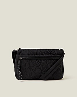 Accessorize Floral Quilted Camera Bag