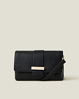 Accessorize Leather Cross-Body Bag