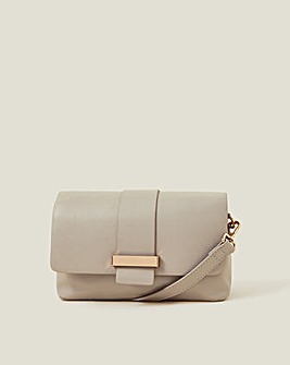 Accessorize Leather Cross-Body Bag