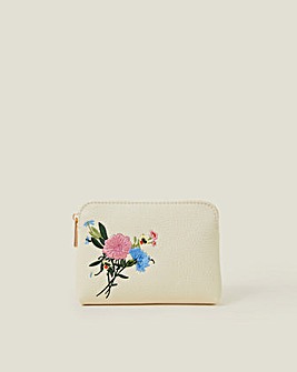 Accessorize Embroidered Coin Purse