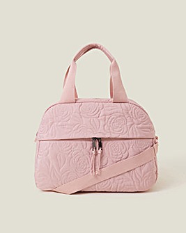 Accessorize Floral Quilted Travel Bag