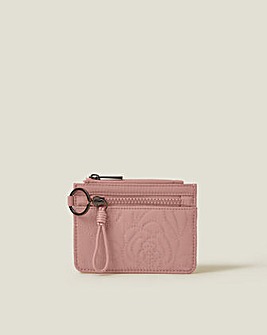 Accessorize Quilted Nylon Card Holder