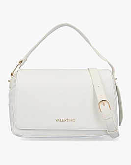 Valentino Bags Peonies White Shoulder Bag