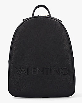 Valentino Bags Rised Black Backpack