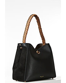 Luella Grey Adriana Black Hobo Tote