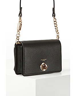 Luella Grey Eloise Black Phone Bag