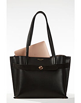 Luella Grey Oriana Black Laptop Tote