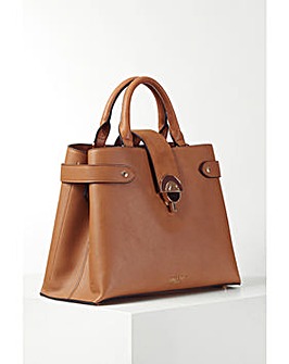 Luella Grey Dora Camel Tote