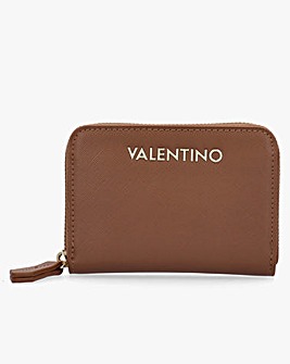 Valentino Bags Zero Tan Zip Around Purse