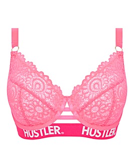 Hustler by Playful Promises Lace Branded Bra
