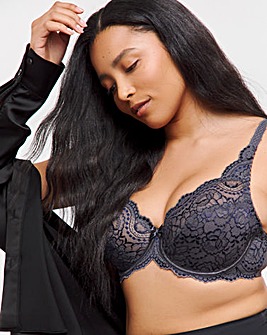 Playtex Flower Lace Full Cup Wired Bra