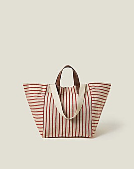 Accessorize Large Stripe Tote