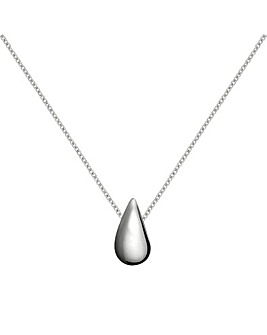 Radley Silver Plated Teardrop Charm Pendant Necklace