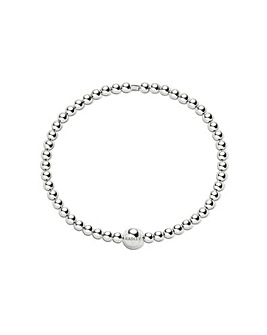 Radley Silver Plated Twist Bubble Bangle