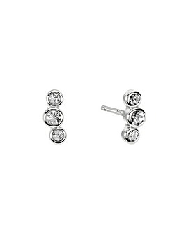 Radley Sterling Silver Cluster Stud Earrings