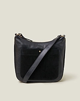 Accessorize Leather Messenger