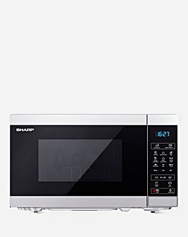 Sharp 20L Grill Electronic Control Silver Microwave