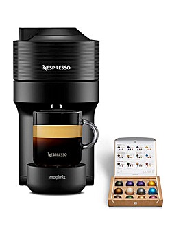 Nespresso by Magimix Vertuo Pop Coffee Machine Liquorice Black