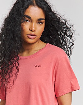 VANS Little Drop V-Neck Short Sleeve T-Shirt