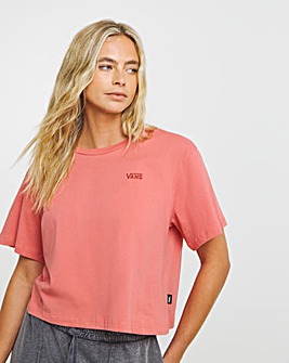 VANS Little Drop V-Neck Short Sleeve T-Shirt