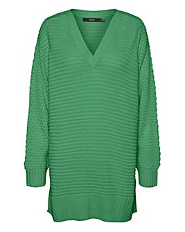 Vero Moda Long V Neck Jumper