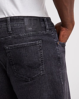 Jack & Jones Loose Tapered Fit Mike Jeans in Washed Black
