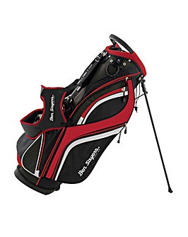 Ben Sayers DLX Stand Bag Black/Red