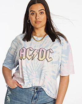 ACDC Tie Dye T-Shirt by Daisy Street