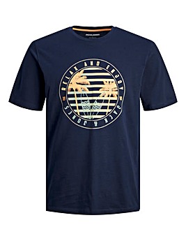 Jack & Jones Summer Vibe Crew Neck T-Shirt