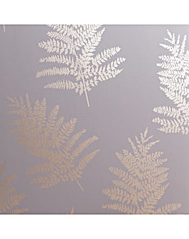 Arthouse Metallic Fern Wallpaper