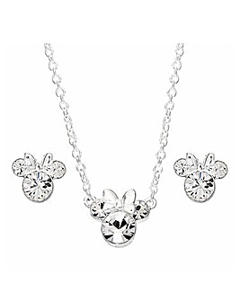 Disney Minnie Mouse Silver Gift Set