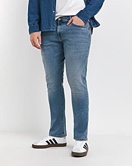 Jack & Jones Slim Tapered Fit Glenn Jeans In Light Blue