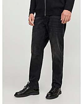 Jack & Jones Slim Tapered Fit Glenn Jeans in Washed Black