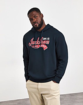 Jack & Jones Logo Hood Sweatshirt